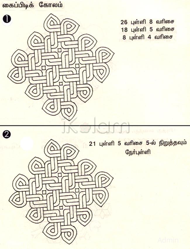 Rangoli: Kaipidi-kolam (handle) Rangoli: Kaipidi-kolam (handle)