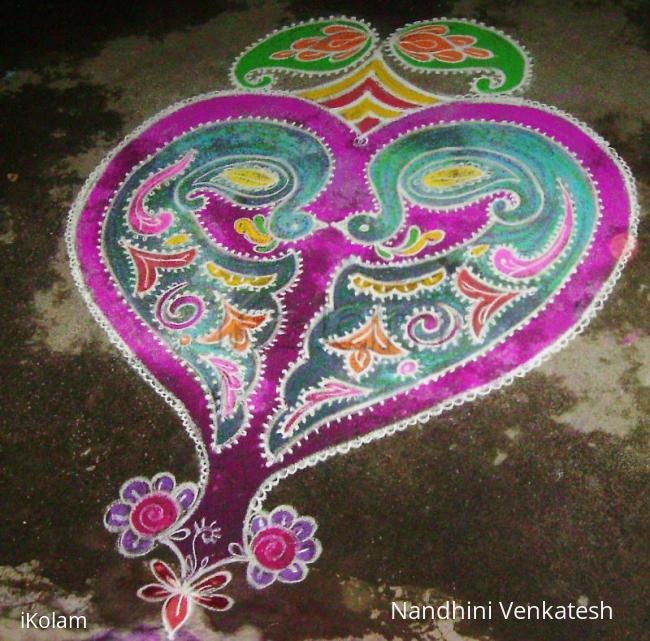 Rangoli: Annapakshi Kolam Rangoli: Annapakshi Kolam