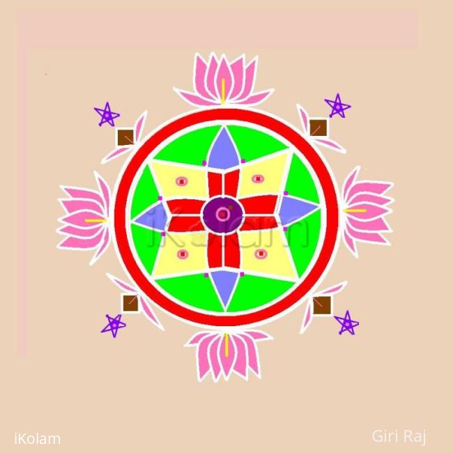 Rangoli:  kolam