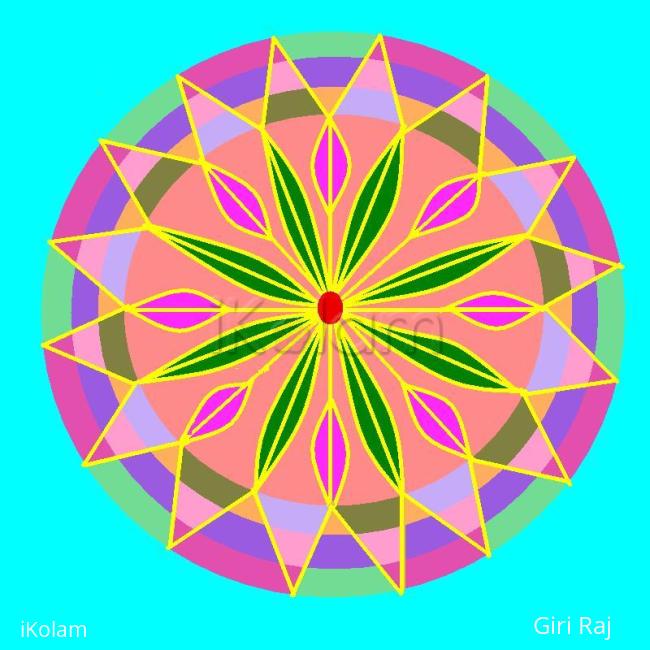 Rangoli: computer kolam