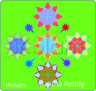 Rangoli: dotted rangoli Rangoli: dotted rangoli