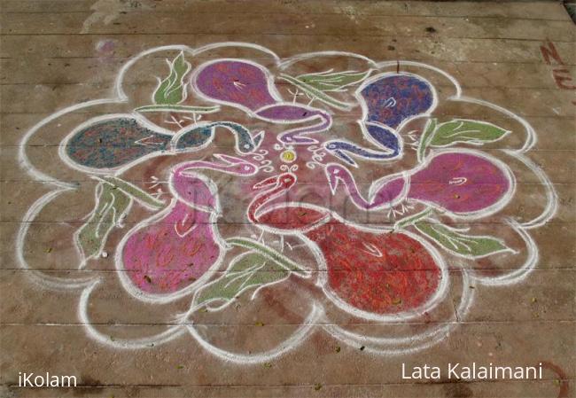 Rangoli: Pride of Peacocks Rangoli Rangoli: Pride of Peacocks Rangoli