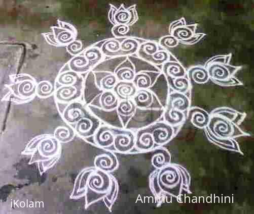 Rangoli: QUILLING DESIGN KOLAM Rangoli: QUILLING DESIGN KOLAM