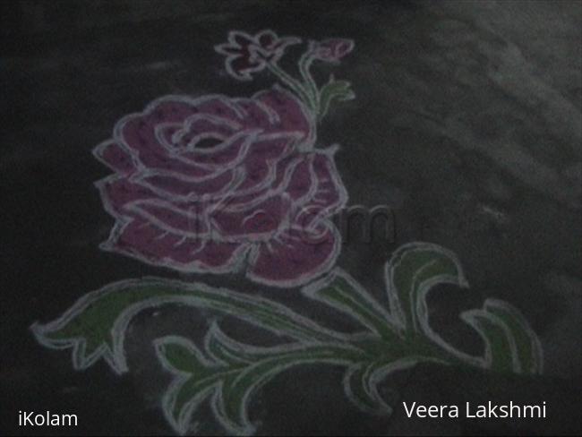 Rangoli: Pretty Rose