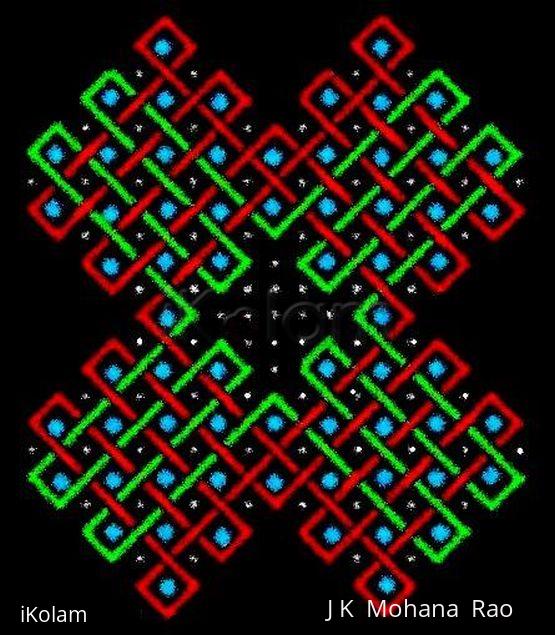 Rangoli: sOnA square for an extended 4x3 dot pattern Rangoli: sOnA square for an extended 4x3 dot pattern