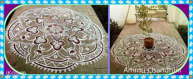 Rangoli: VARALAKSHMI PUJA KOLAM