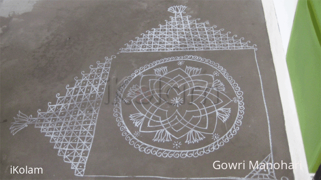 Rangoli: Chalk Kolam in Singapore! Rangoli: Chalk Kolam in Singapore!
