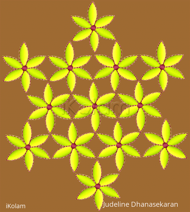 Rangoli: Embroidery design Rangoli: Embroidery design