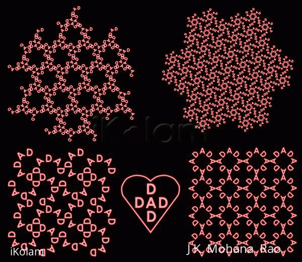 Rangoli: Happy Father's Day!