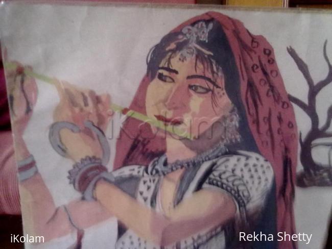 Rangoli: Painting-Banjaran(half-view) Rangoli: Painting-Banjaran(half-view)