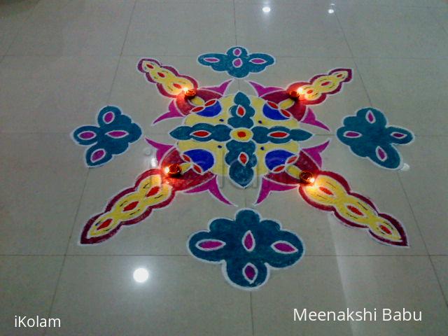 Rangoli: Deepavali rangoli
