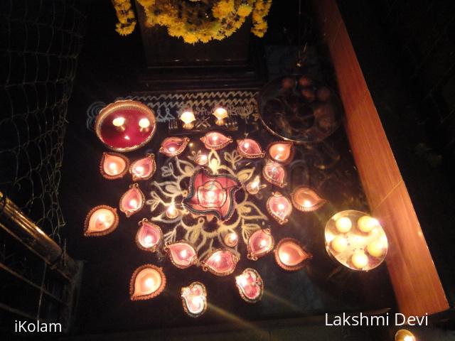 Rangoli: uthana dwadashi or thulasi damodhara  vivaha