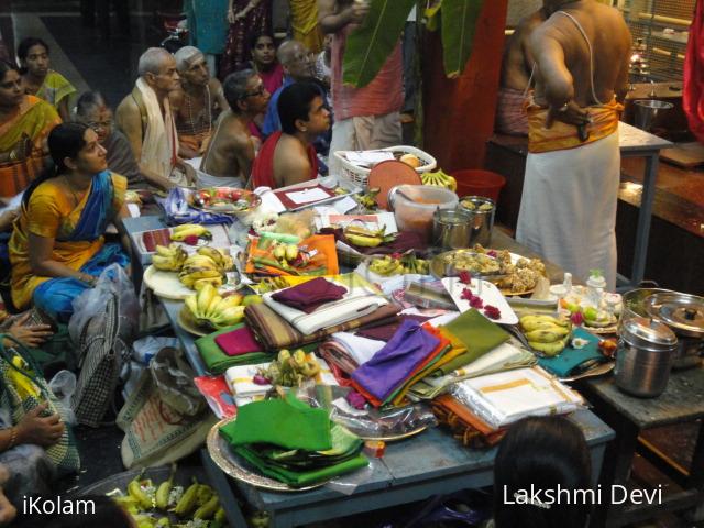 Rangoli: uthana dwadashi or thulasi damodhara  vivaha