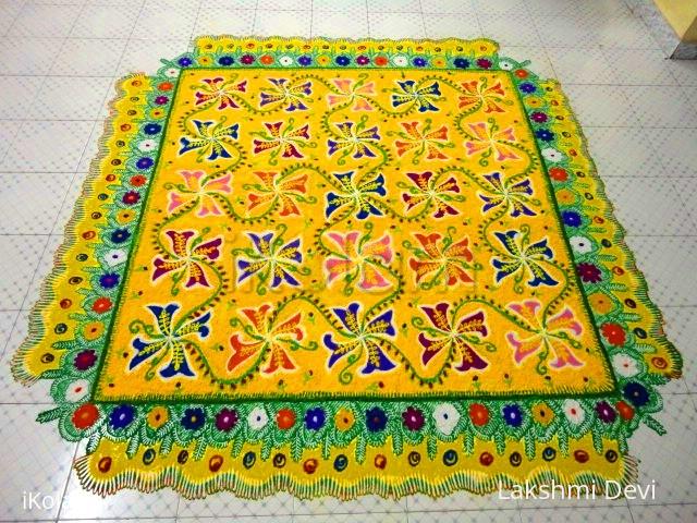 Rangoli:  HAPPY VASANTHA PANCHAMI