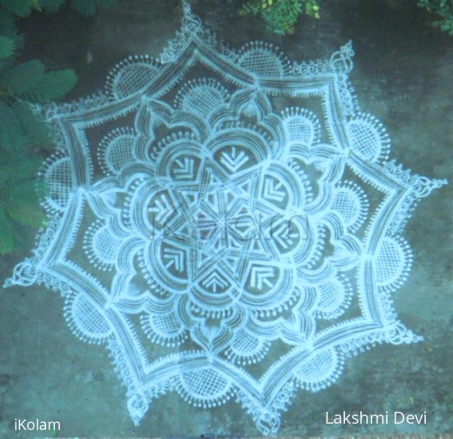 Rangoli: Free hand kolam