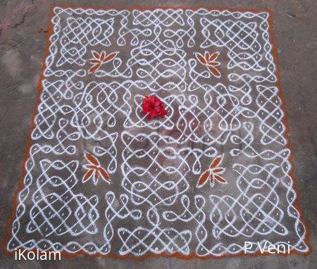 Rangoli: Sikku Kolam - 68 Rangoli: Sikku Kolam - 68