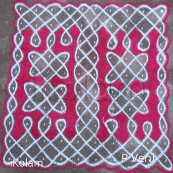 Rangoli: 10 Dotted Kolam