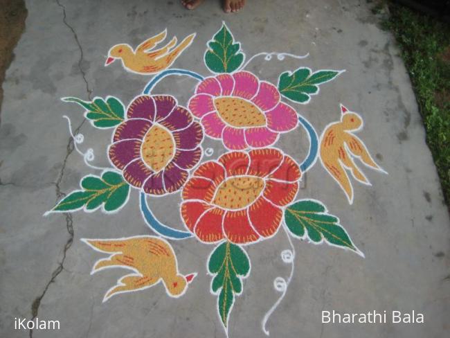 Rangoli: Yesterday's kolam