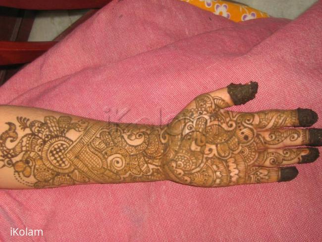 Rangoli: Mehandi designs