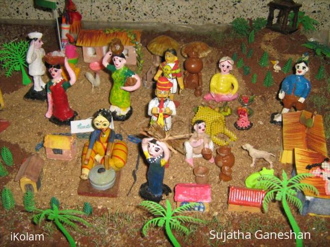 Rangoli: my golu sujatha ganesh 2010