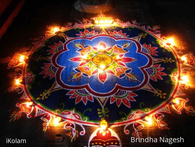 Rangoli: Happy Diwali Kolam - 2