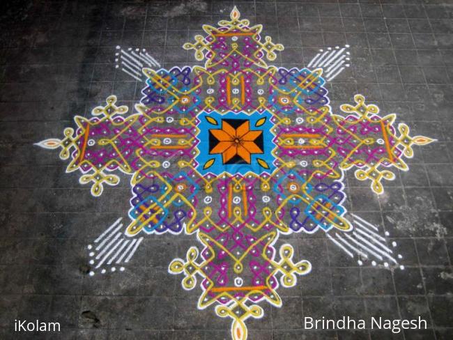 Rangoli: Margazhi Kolam