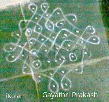 Rangoli: Simple kolam Rangoli: Simple kolam