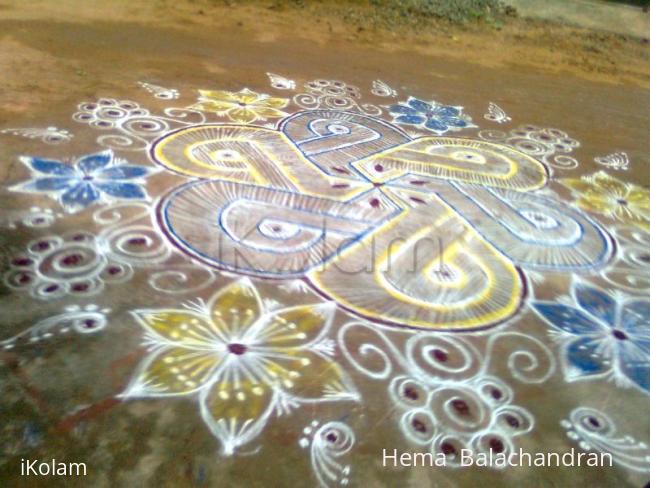 Rangoli: today's marghazhi kolam