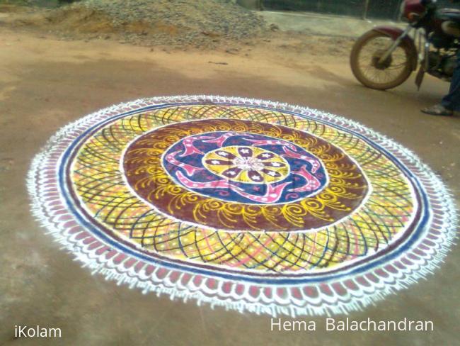 Rangoli: today's marghazhi kolam