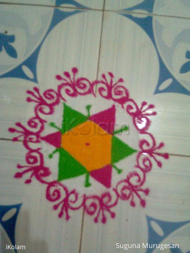 Rangoli: free hand rangoli
