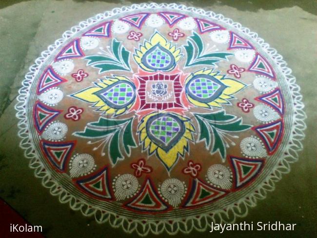 Rangoli: Marghazhi Kolam - 30 - Bye Bye Marghazhi Rangoli: Marghazhi Kolam - 30 - Bye Bye Marghazhi