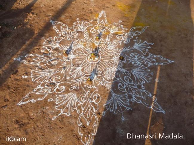 Rangoli: New year rangoli