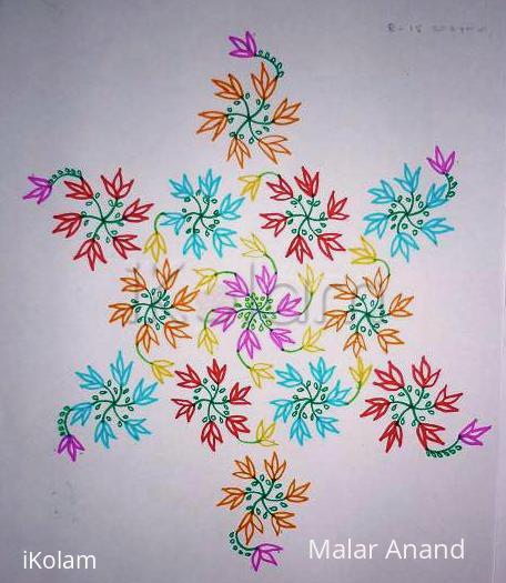 Rangoli: Flower Kolam Rangoli: Flower Kolam