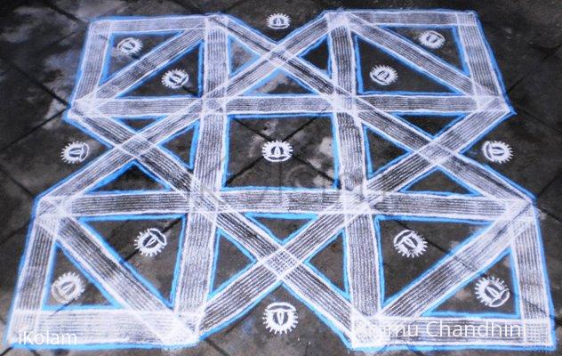 Rangoli: DOTTED KUZHAL KOLAM