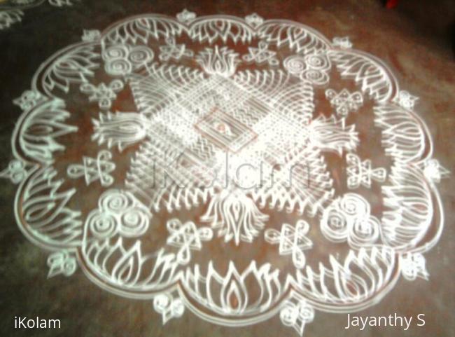 Rangoli: Padikkolam Rangoli: Padikkolam