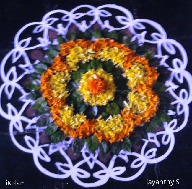 Rangoli: pookkolam Rangoli: pookkolam