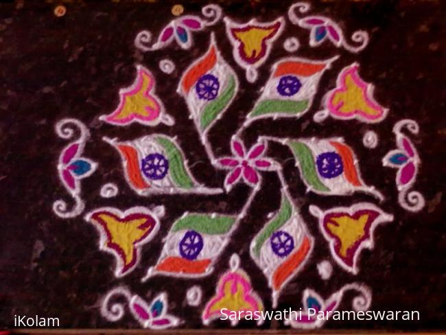 Rangoli: Republic Day Rangoli: Republic Day