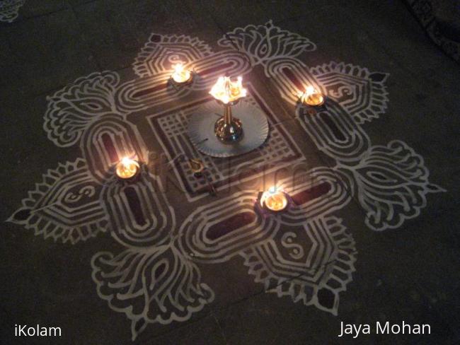 Rangoli: Karthigai kolam