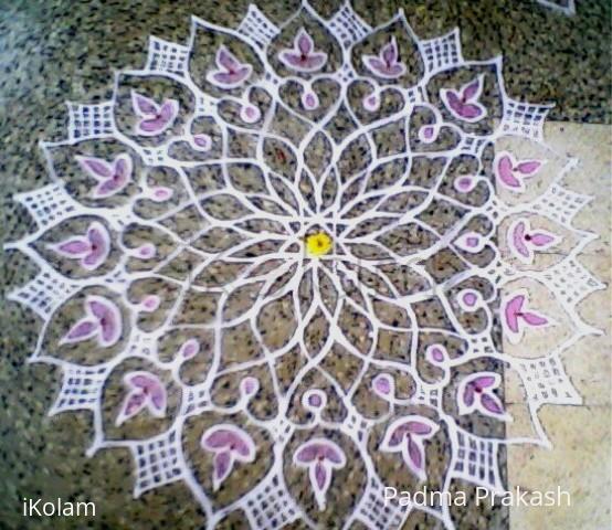 Rangoli: Wet-Mavu-Kolam-5 Rangoli: Wet-Mavu-Kolam-5