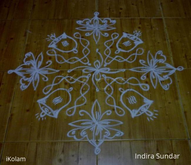 Rangoli: Bells & Flowers