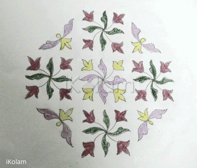 Rangoli: Poo Kolam Rangoli: Poo Kolam