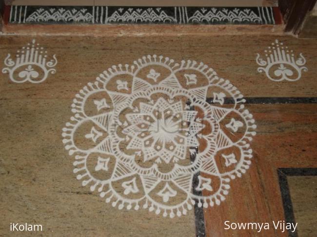 Rangoli: Friday kolam Rangoli: Friday kolam