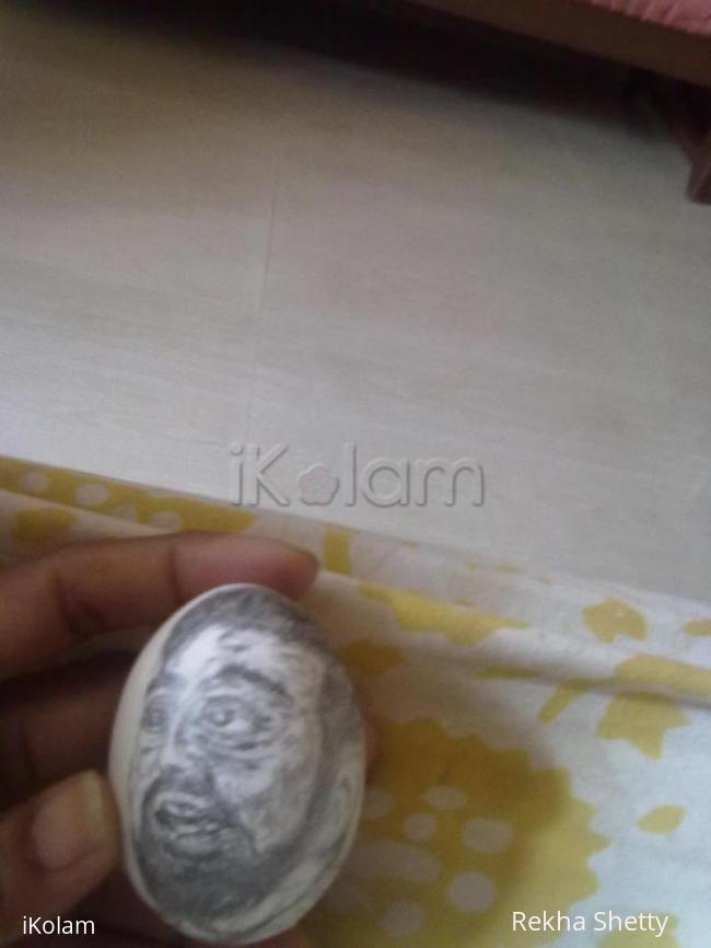 Rangoli: egg shell painting (Guess 6) Rangoli: egg shell painting (Guess 6)