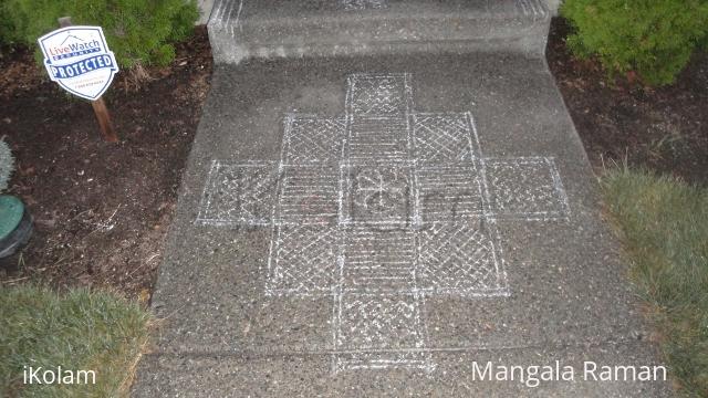 Rangoli: kolam at usa redmond seattle -ganesh chaturthi Rangoli: kolam at usa redmond seattle -ganesh chaturthi