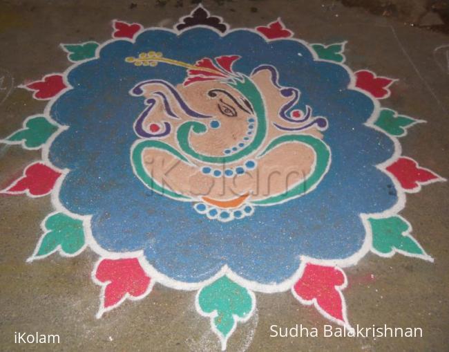 Rangoli: GANESHA KOLAM Rangoli: GANESHA KOLAM