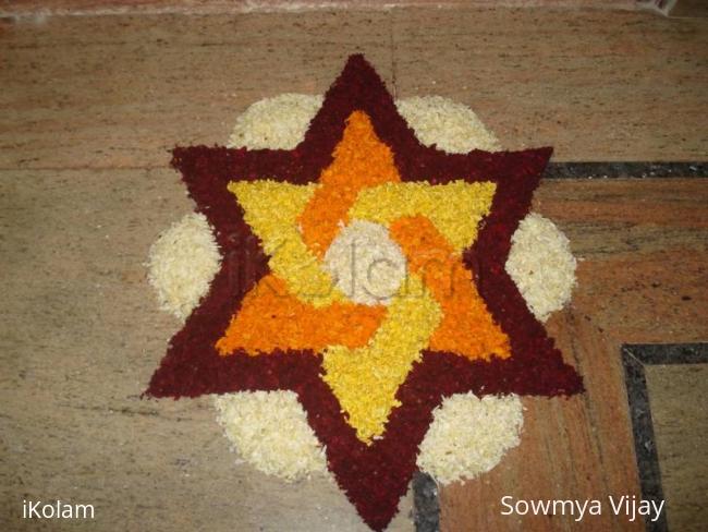 Rangoli: Onam Day 8 Rangoli: Onam Day 8