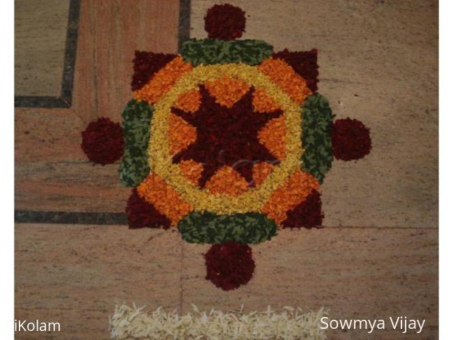 Rangoli: Onam Day 3 Rangoli: Onam Day 3
