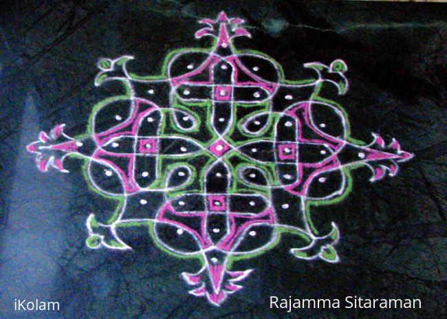 Rangoli: Not a fantastic kolam Rangoli: Not a fantastic kolam