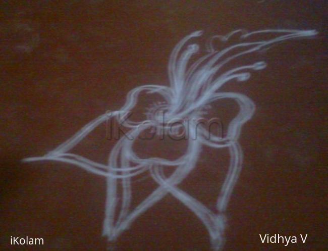 Rangoli: APARTMENT KOLAM4