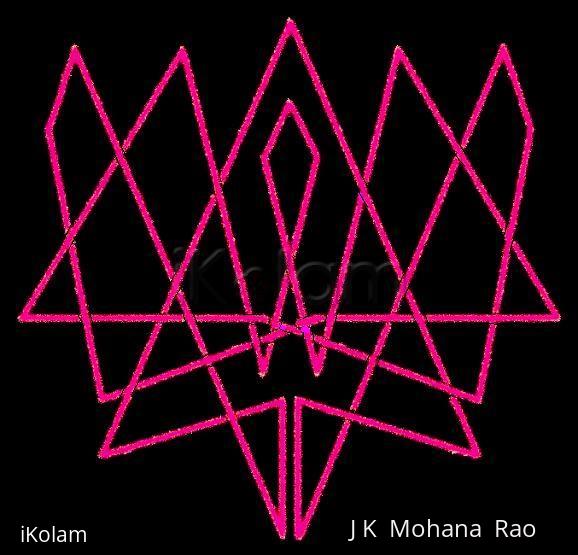Rangoli: Knotted Lotus Rangoli: Knotted Lotus